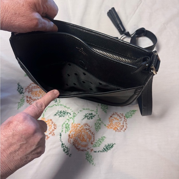 Kate Spade black Crossbody Bag with Tassels - Picture 4 of 6